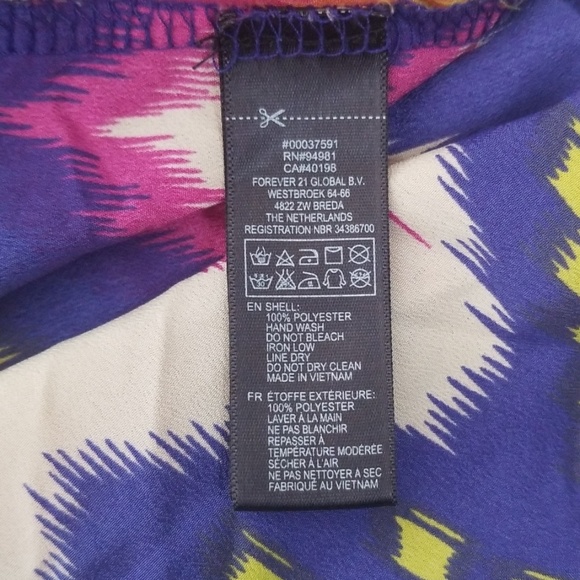 Forever 21 colorful shirt - Picture 5 of 5